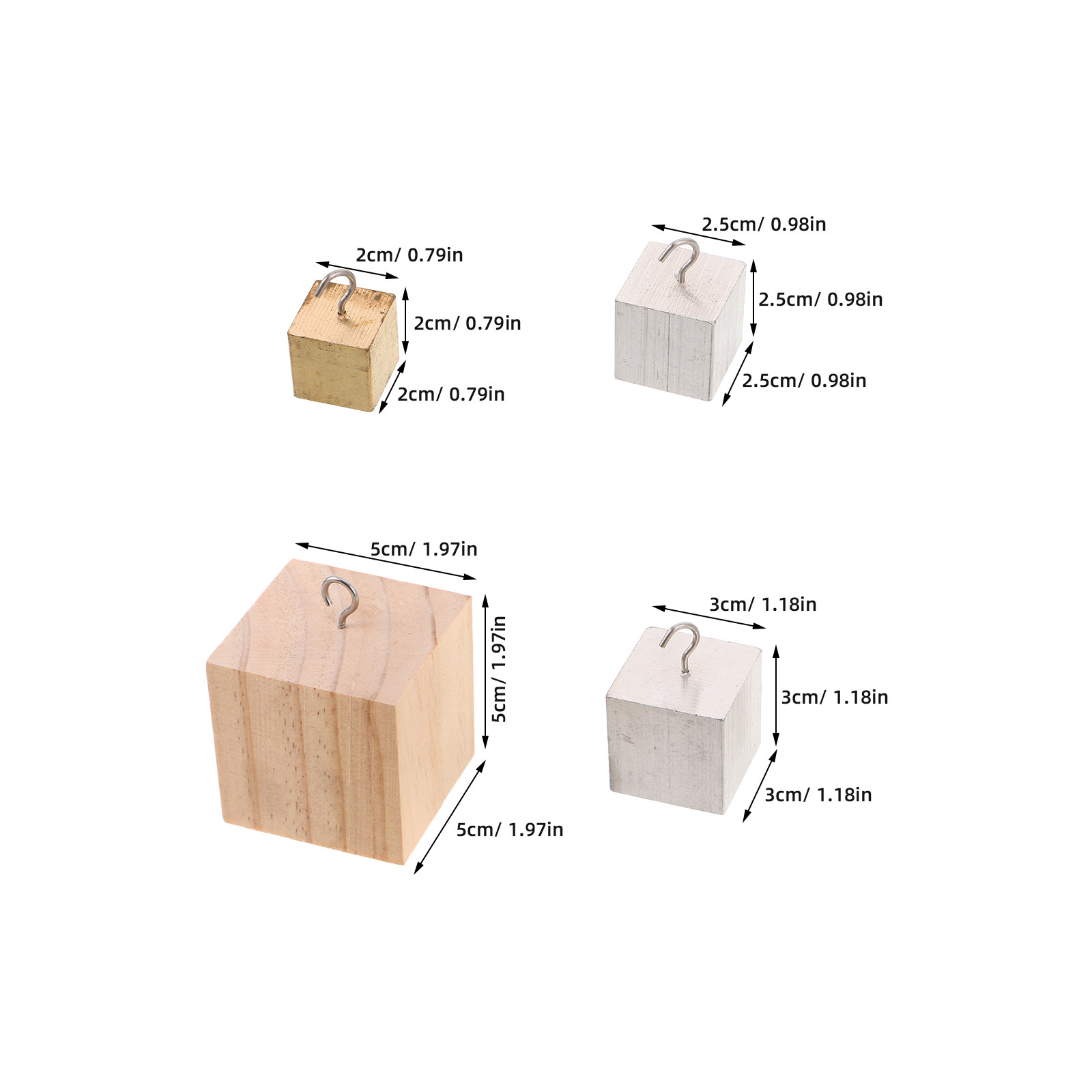 1 set di cubi di rame, ferro,  - Lab Equipment recensione e prezzo