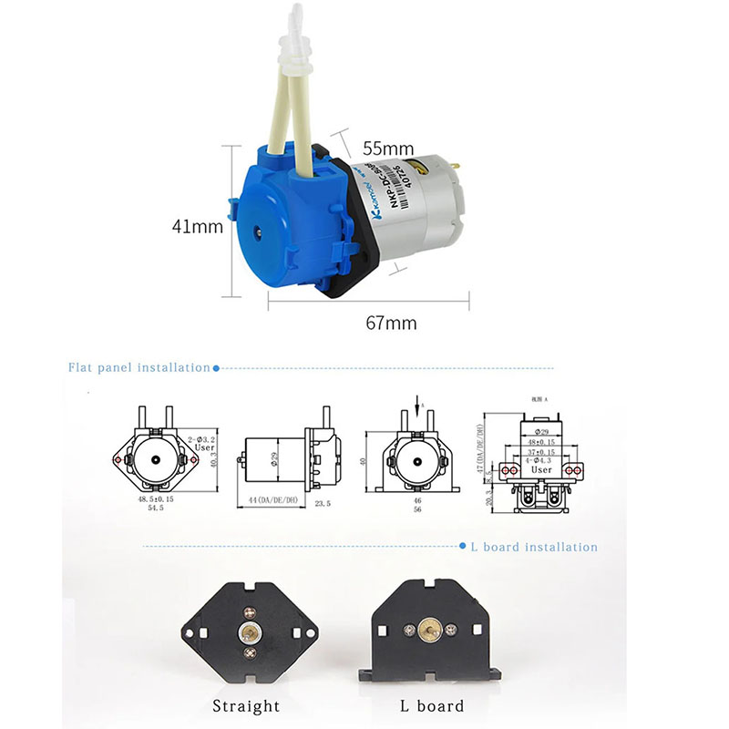 Piccola Pompa Peristaltica DC  - Mini Peristaltic Pump 12V recensione e prezzo